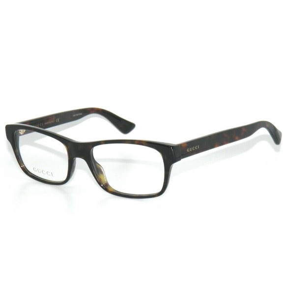 Gucci GG0006O 009 53 Avana Brown 0006O Eyeglasses - Picture 1 of 5
